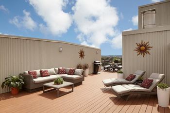 Rooftop deck